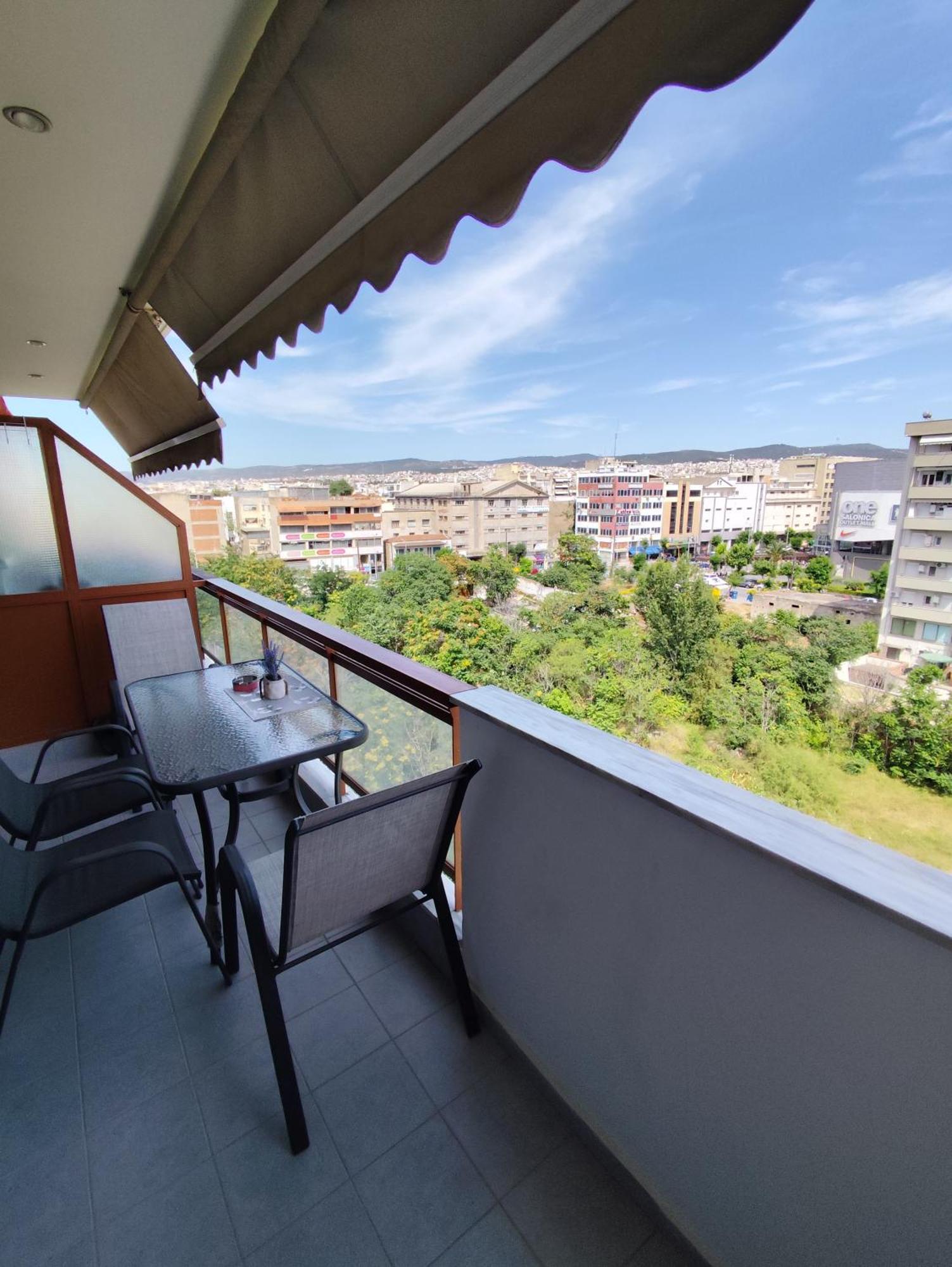 Endless View Penthouse Apartment Thessaloníki Luaran gambar